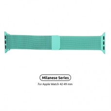 Ремінець до смарт-годинника Armorstandart Milanese Loop для Apple Watch 49/46/45/44/42 (Series 1-3) Mint Green (ARM55260)