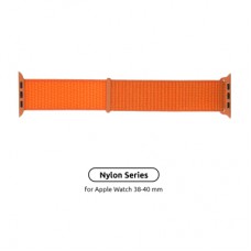 Ремінець до смарт-годинника Armorstandart Nylon Band для Apple Watch 42 (Series 10)/41/40/38 Orange C (ARM57848)