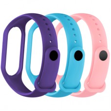 Ремінець до фітнес браслета Armorstandart комплект 3шт Xiaomi Mi Band 4/3 Crush (ARM87028)
