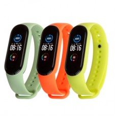 Ремінець до фітнес браслета Armorstandart комплект 3шт Xiaomi Mi Band 7/6/5 Neon Check (ARM57626)