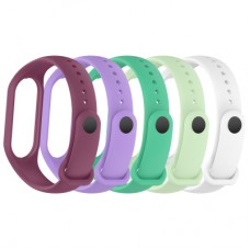Ремінець до фітнес браслета Armorstandart комплект 5шт Xiaomi Mi Band 7/6/5 New Style Floral (ARM75059)
