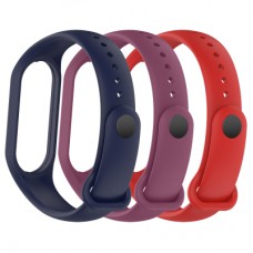 Ремінець до фітнес браслета Armorstandart комплект 3шт Xiaomi Mi Band 7/6/5 New Style Utility (ARM75069)