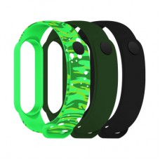 Ремінець до фітнес браслета Armorstandart комплект 3шт Xiaomi Mi Band 7/6/5 RM Portal (ARM77052)