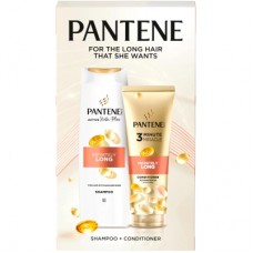 Набір косметики Pantene Pro-V Нескінченно довге Шампунь 400 мл + Бальзам-ополіскувач 220 мл (8006530042406)