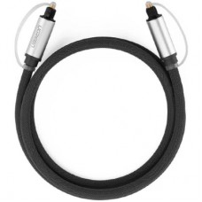 Кабель мультимедійний Optical Toslink 1.5m AV108 black Ugreen (10542)