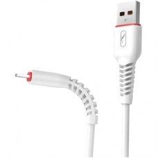 Дата кабель USB 2.0 AM to USB-C 1.0m 2.4A white SkyDolphin (USB-000431)