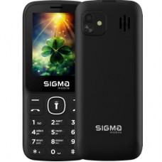 Мобільний телефон Sigma X-style 242 LUCKY Black (4827798792919)