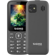 Мобільний телефон Sigma X-style 242 LUCKY Grey (4827798792926)