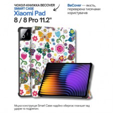 Чохол до планшета BeCover Smart Case Xiaomi Pad 8 / 8 Pro 11.2" Butterfly (714582)