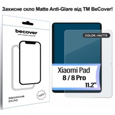 Скло захисне BeCover Matte Anti-Glare Xiaomi Pad 8 / 8 Pro 11.2" (714576)