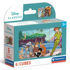 Кубики Clementoni пазл Disney Classic, 6 елементів (40657)