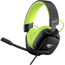 Навушники Havit H2048U USB 7.1 Black/Green (6939119034078)