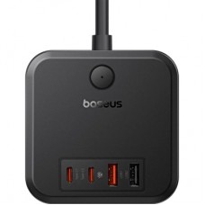 Мережевий фільтр живлення Baseus PowerCombo Cube Power Strip (E00066400117-00)