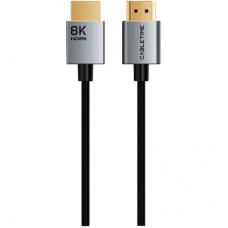 Кабель мультимедійний HDMI M to HDMI M 2.0m V2.1 8K60Hz Cabletime (CA915910)