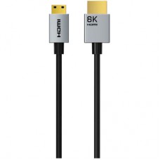 Кабель мультимедійний HDMI mini M to HDMI M 0.5m 8K60Hz Cabletime (CA915859)