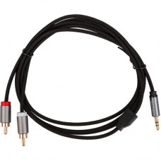 Кабель мультимедійний 3.5mm M to 2xRCA M 1.8m Cabletime (CA914005)