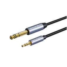 Кабель мультимедійний 6.35mm M to 3.5mm M 3.0m Cabletime (CA915279)