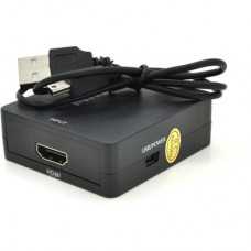 Конвертор 3xRCA F to HDMI F 720P/1080P black Voltronic (YT-CM-AV/HDMI/B)