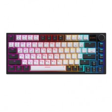 Клавіатура GamePro Asgard Valhalla Pro Rainy Switch Bluetooth/2.4G/USB USB White with display (MK160W-D-Pro)