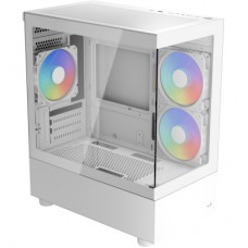 Корпус для ПК AeroCool Viewport Mini-G-WT-v2 White (ACCM-ES09133.21)