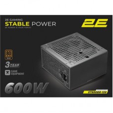 Блок живлення 2E 600W Stable Power ATX3.1 (2E-ST600BR-120)