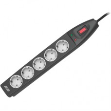 Мережевий фільтр живлення 2E 2E-SP515M5BK 5m (2E-SP515M5BK)