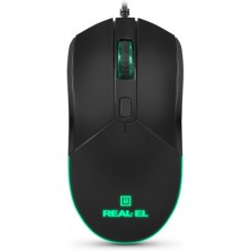 Мишка REAL-EL RM-515 USB Black (EL123200059)