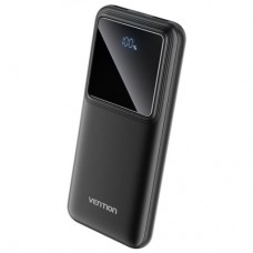 Батарея універсальна Vention 10000 mAh 22.5W Black LED Display Type (FHKB0)