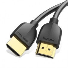 Кабель мультимедійний HDMI M to HDMI M 0.5m 4K60Hz black Vention (AAIBD)