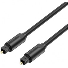 Кабель мультимедійний Optical Toslink 1.0m black Vention (BAEBF)