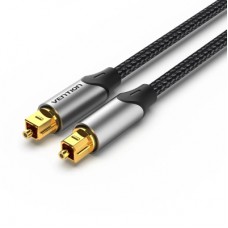 Кабель мультимедійний Optical Toslink 1.0m gray Vention (BAVHF)