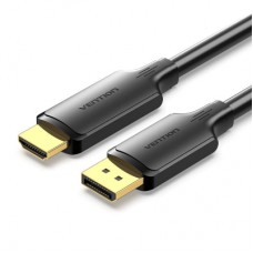 Кабель мультимедійний DisplayPort M to HDMI M 1.8m 4K40Hz black Vention (HFOBAC)