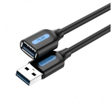 Дата кабель USB 3.0 AM/AF 1.0m black VENTION (CBHBF)