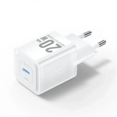 Зарядний пристрій Vention USB-C PD20W GaN white (FEPW0-EU)