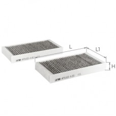 Фільтр салону ALPHA FILTER AF5163a-2