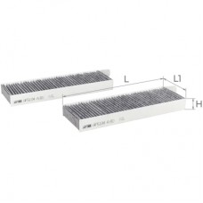 Фільтр салону ALPHA FILTER AF5104a-2