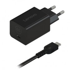 Блок живлення до ноутбуку Lenovo 65W GaN Nano Adapter USB Type-C (40AWGN65EU)