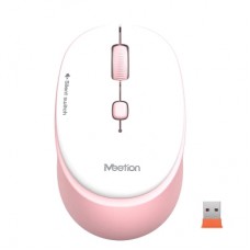 Мишка Meetion R571 Wireless White/Pink (MT-R571-P)