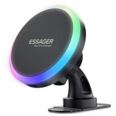 Універсальний автотримач Essager Neon magnetic wireless charger car bracket beak hook+paste (EZJCX-NH01-Z)