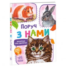 Книга Малятам про звіряток. Поруч з нами - Геннадій Меламед Ранок (9786170978738)