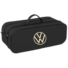 Сумка-органайзер Poputchik в багажник Volkswagen NEW LOGO чорна (03-147-2Д)