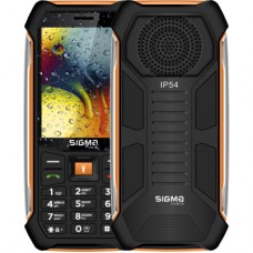 Мобільний телефон Sigma X-style 323 RAIN Black-Orange (4827798885727)