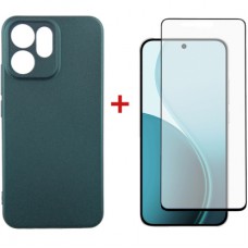 Чохол до мобільного телефона Dengos Oppo Reno14 F/FS 5G Soft+glass Green (DG-KM-182)