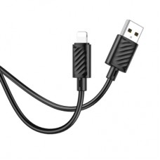 Дата кабель USB 2.0 AM to Lightning 1.0m 2.4A black HOCO (HC-X88-L-BK)