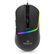 Мишка REAL-EL RM-530 USB Black (EL123200053)