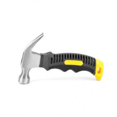 Молоток Voltronic з гвоздодером 155 мм, прогумована ручка, Black/Yellow (FM-MM+G/155-BY)