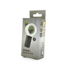 Лупа Voltronic TH-5018 з підсвічуванням діаметр 40 мм, X30 (YT32301)