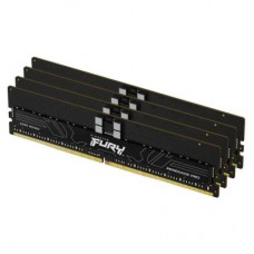 Модуль пам'яті для сервера Kingston 128GB 6400MT/s DDR5 ECC Reg CL32 DIMM (Kit of 4) FURY Renegade Pro XMP (KF564R32RBK4-128)