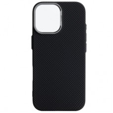 Чохол до мобільного телефона Armorstandart LikeCarbon2 MagCase Apple iPhone 17 Kevlar Black (ARM88379)