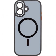 Чохол до мобільного телефона Armorstandart Unit MagCase SE Apple iPhone 17 Black Orange (ARM86314)